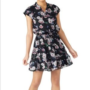 Rebecca Minkoff Black Floral Dress.